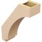 Ekena Millwork 5-inch W x 14-inch D x 18-inch H Imperial Rough Cedar Woodgrain TimberThane Knee Brace, Primed BRCUR05X14X18IMPRCPR - alternate 3